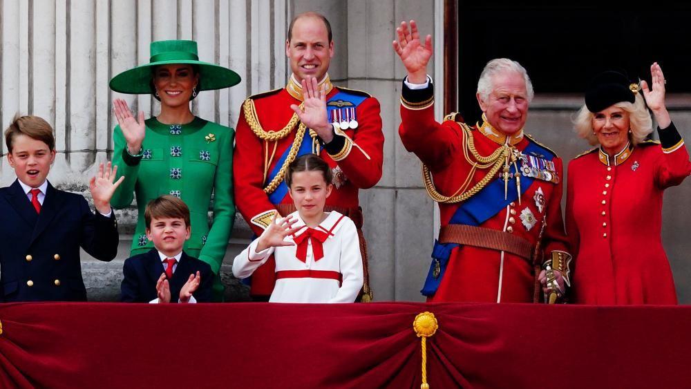 Kate back for Trooping the Colour parade