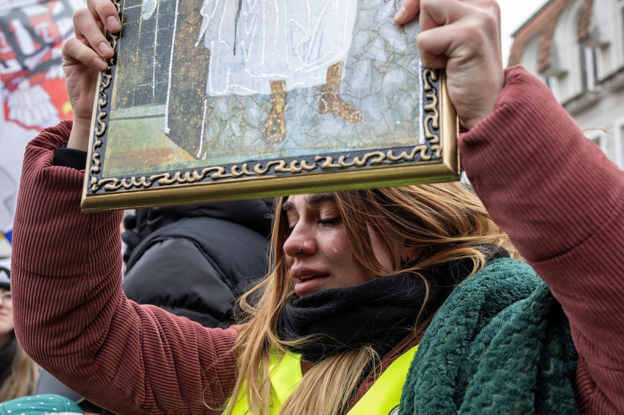 studenti, studentski protest, studentsko pešačenje