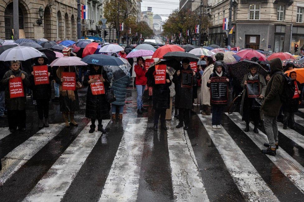 blokada u beogradu, tragedija u Novom Sadu