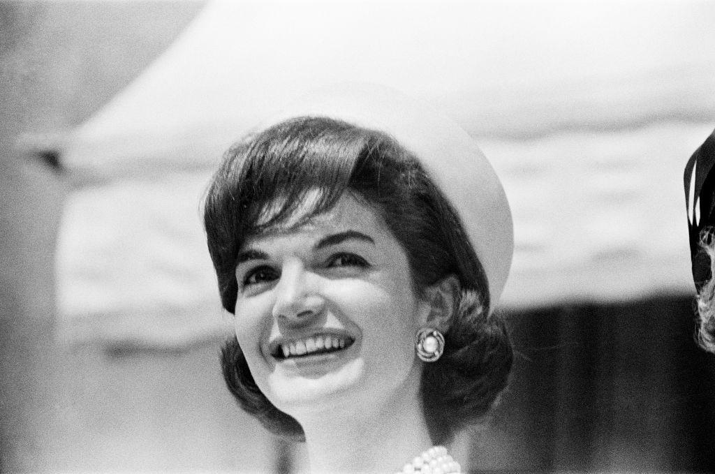 Visit of the American president John F Kennedy and his wife Jackie to Paris, France. The President's wife Jacqueline, 31st May 1961. (Photo by Terry Fincher/Mirrorpix/Getty Images)