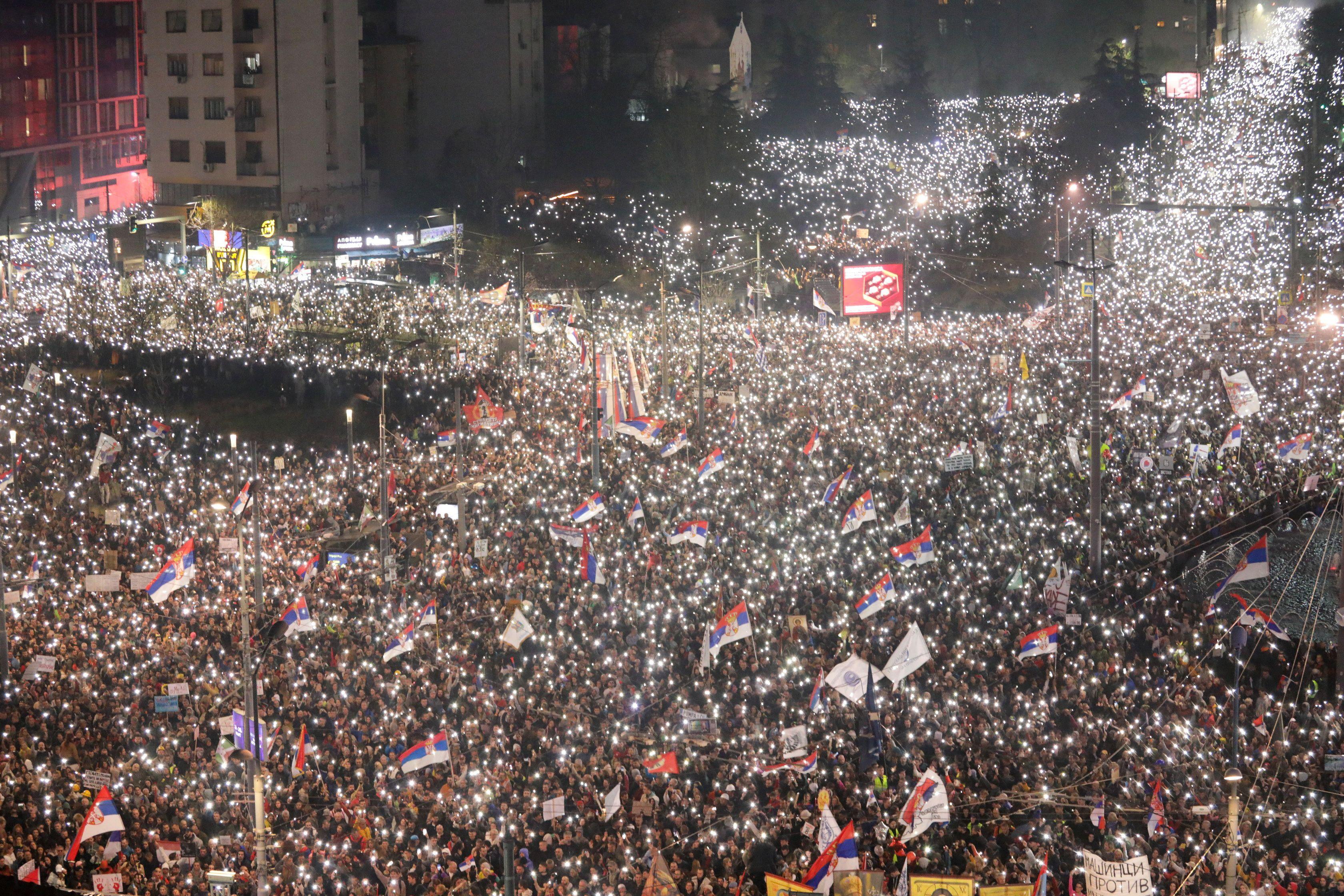 Protest u Beogradu, 15. mart 2025.