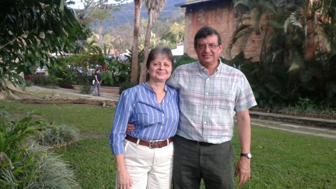 María Eugenia Grillet y Carlos Ayala. 