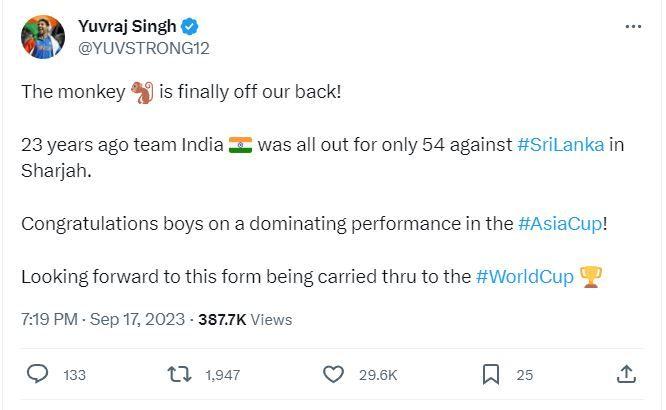 ਯੁਵਰਾਜ ਸਿੰਘ