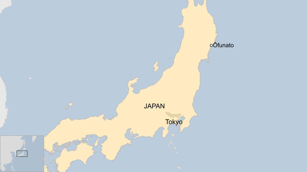 mapa Japan