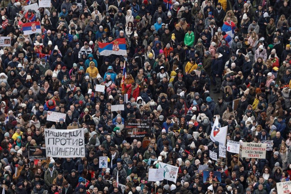 studentska blokada u Kragujevcu