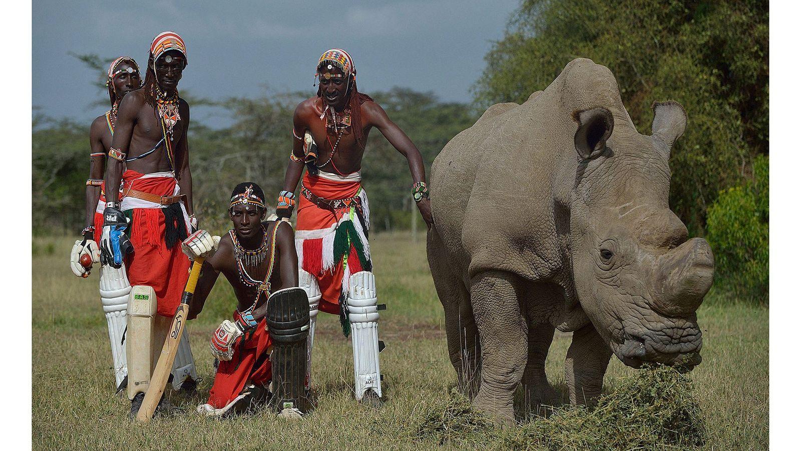 Uma das imagens da campanha publicitária em torno de Sudan