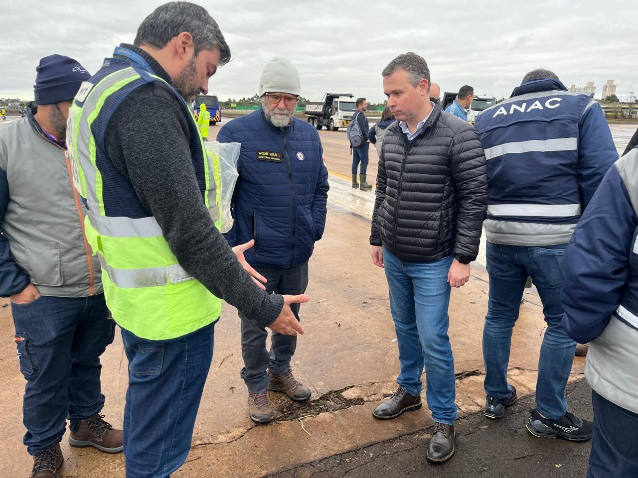 MPF acompanhando vistoria realizada no Aeroporto Salgado Filho, em Porto Alegre