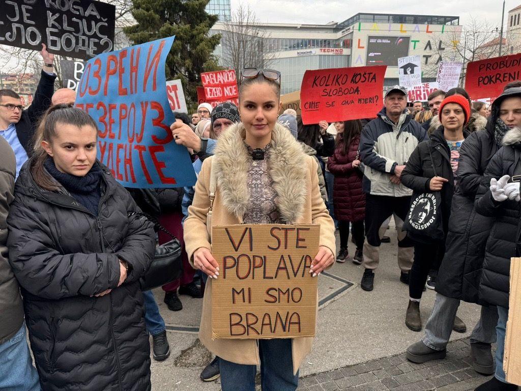 sarajevo, protest u sarajevu 