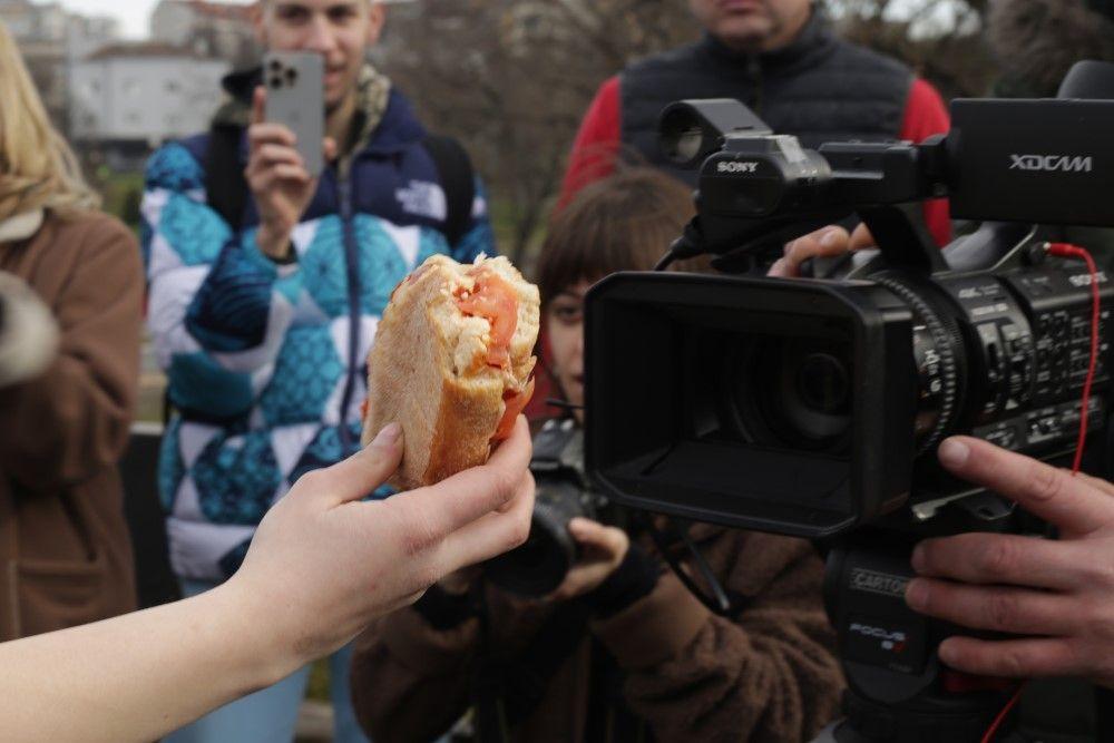 studenti, blokada autokomande, studentski protest