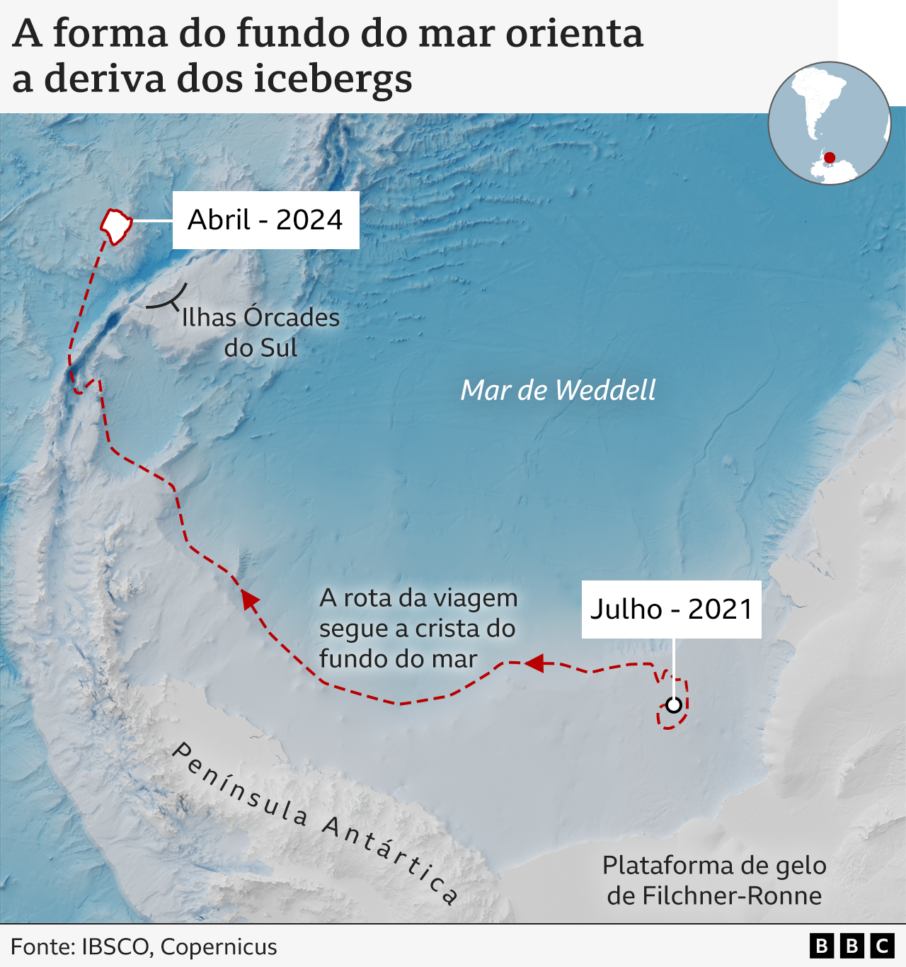 Gráfico com trajetória A23 de 2021 a abril de 2024