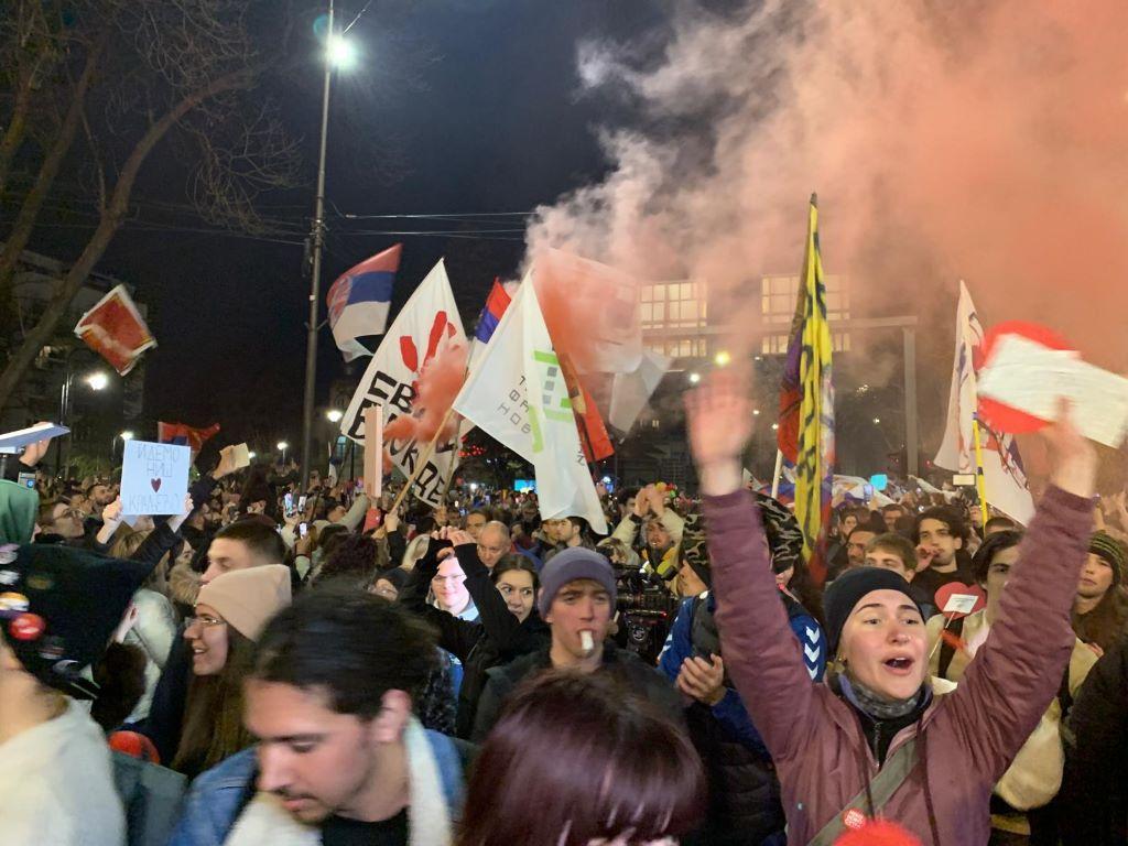 doček studenata u Nišu