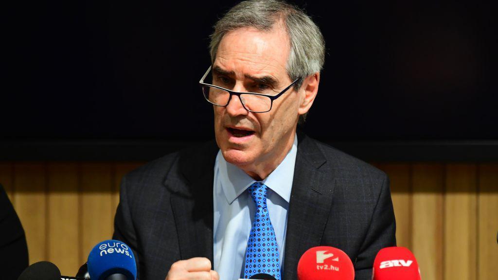Ignatieff em coletiva de imprensa