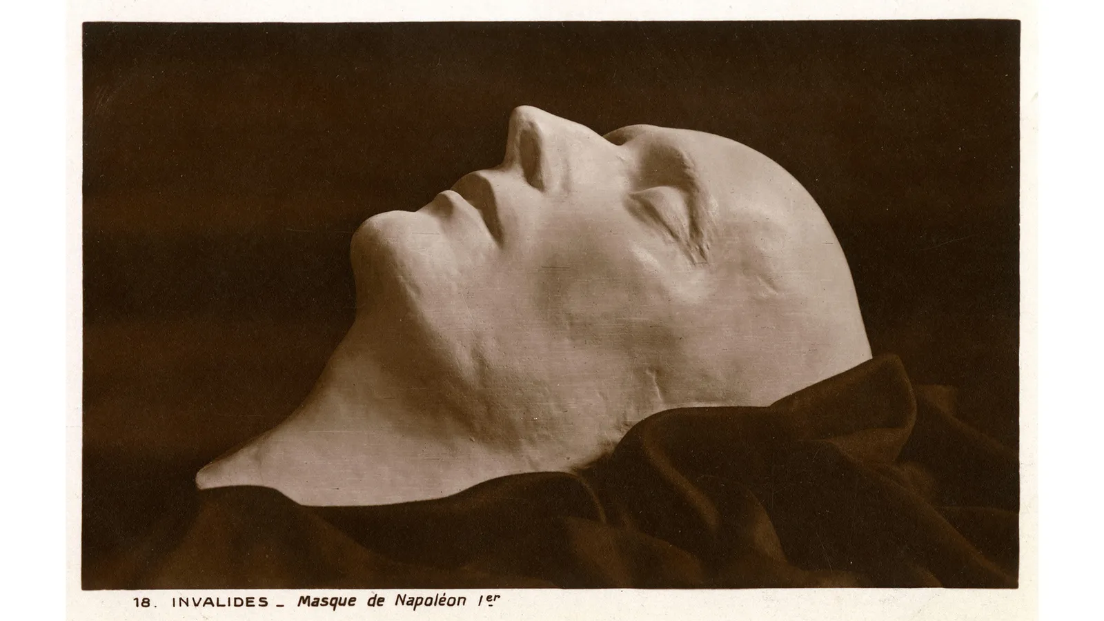 Cópias da máscara mortuária de Napoleão Bonaparte