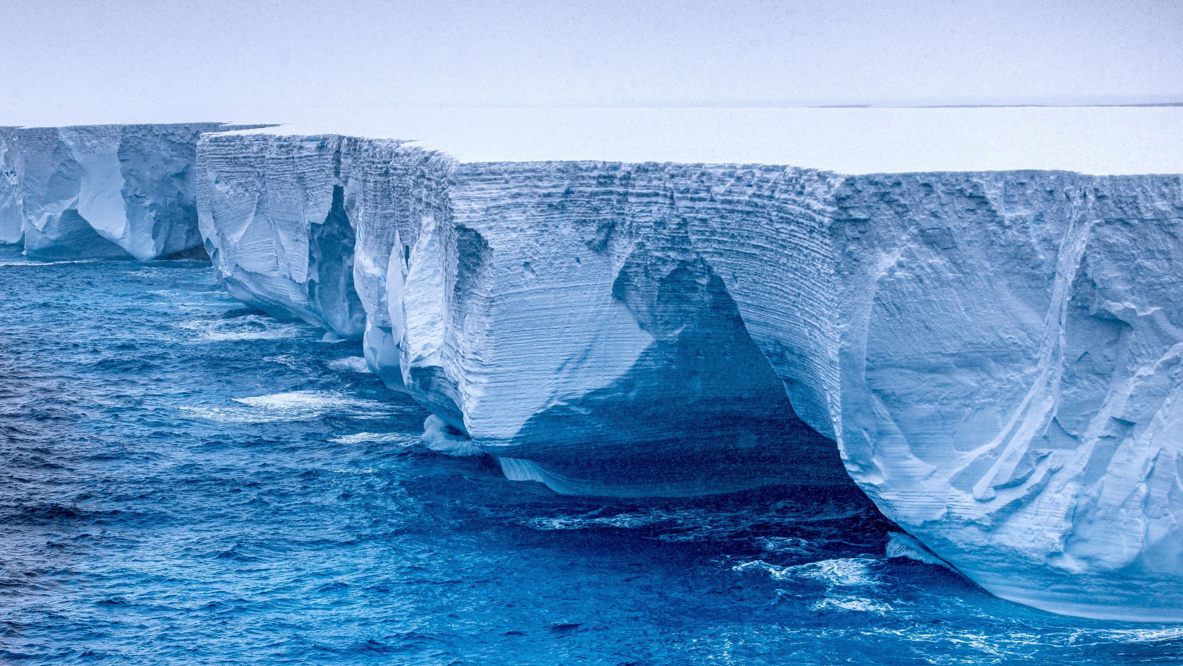 Worlds biggest iceberg heads north after escaping vortex