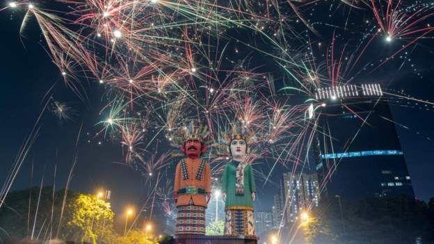 احتفالات أندونيسيا بالعام الجديد
