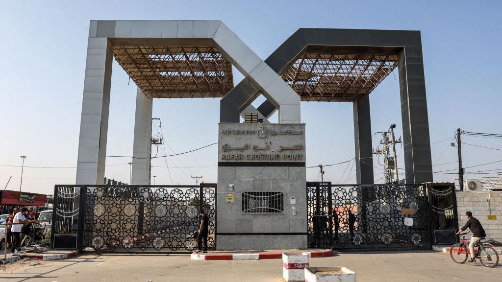 معبر رفح من الجانب الفلسطيني في نوفمبر/تشرين الثاني 2023