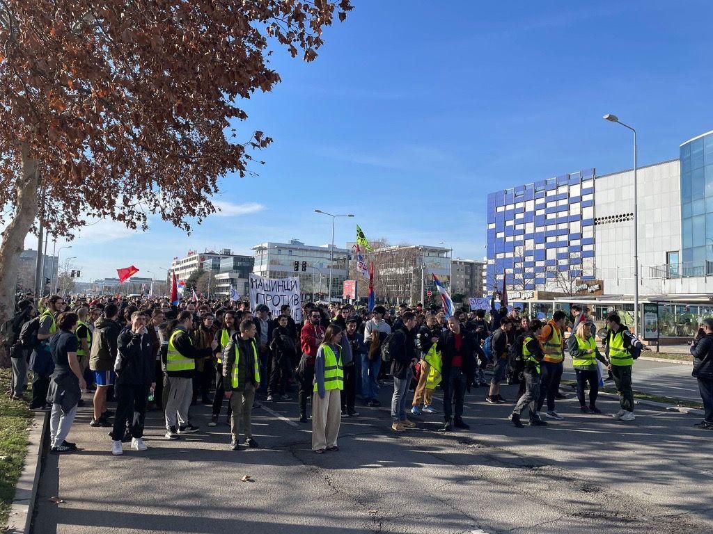 studenti, studentska šetnja do novog sada