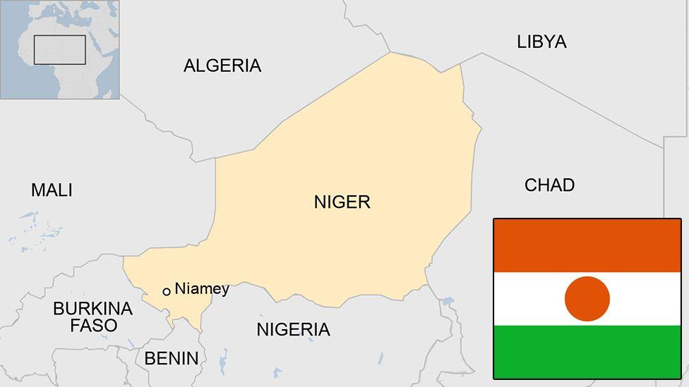  خريطة النيجر