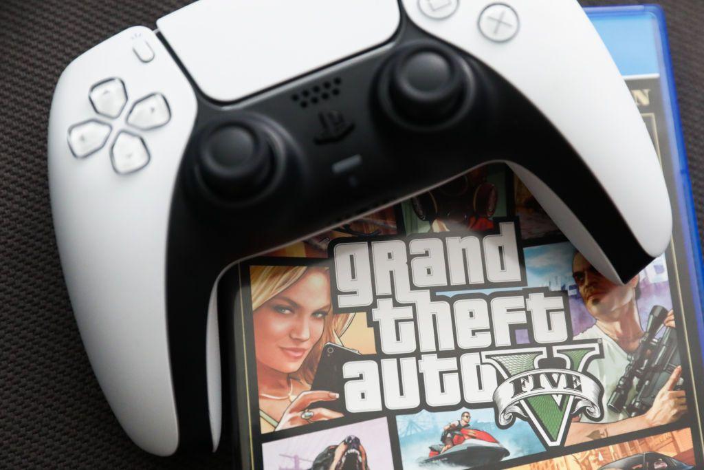 Portada del videojuego Grand Theft Auto V