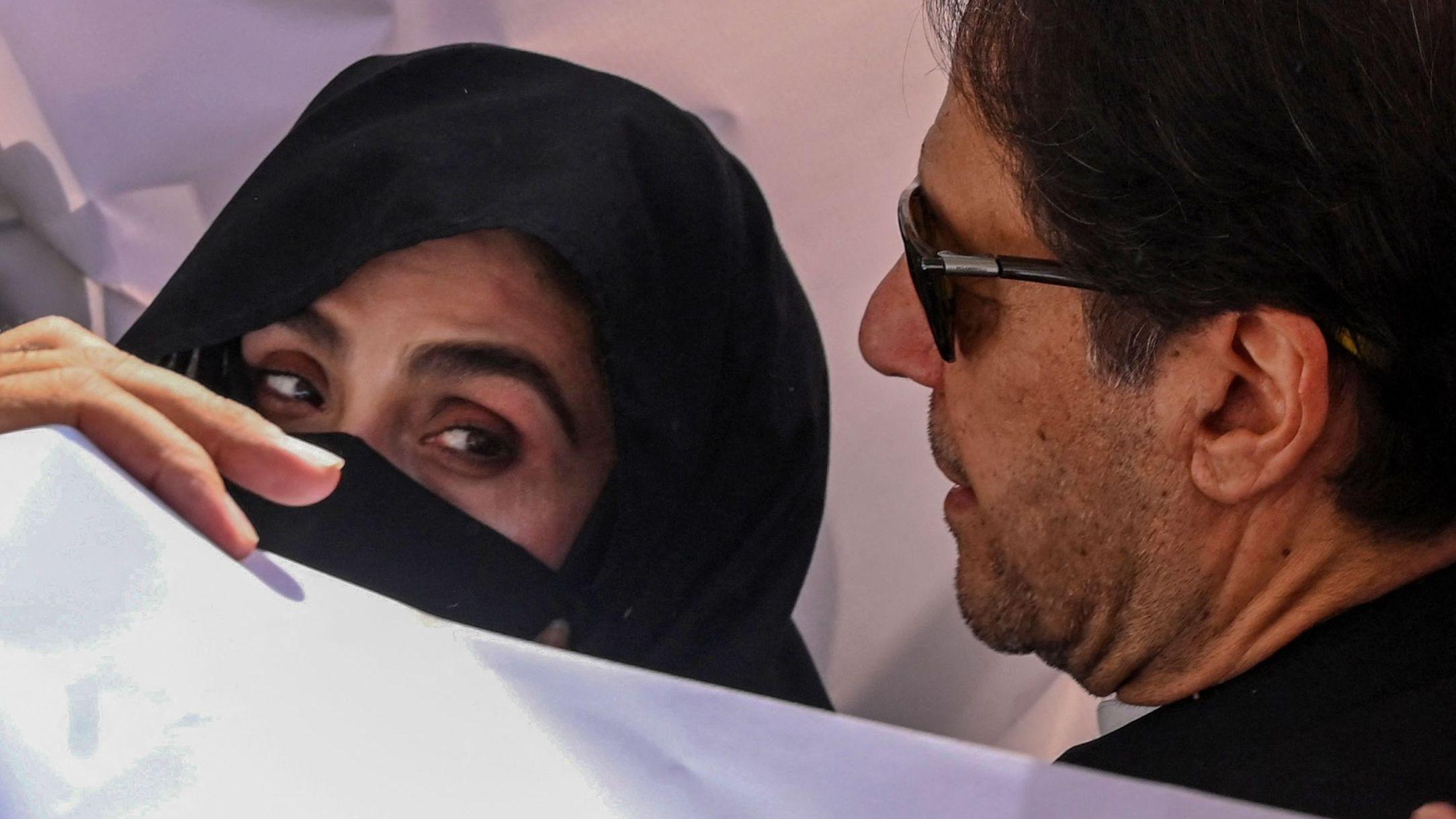 Bushra Bibi led a protest to free Imran Khan - what happened next is a mystery