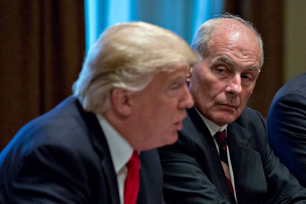 Donald Trump y John Kelly