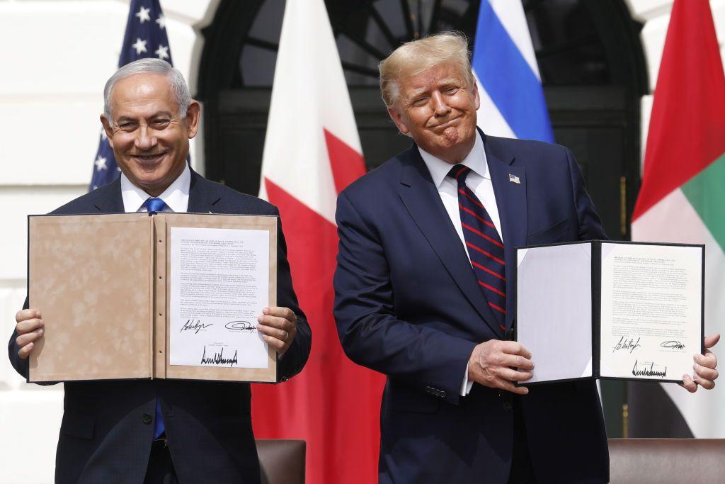 Benjamín Netanyahu y Donald Trump.