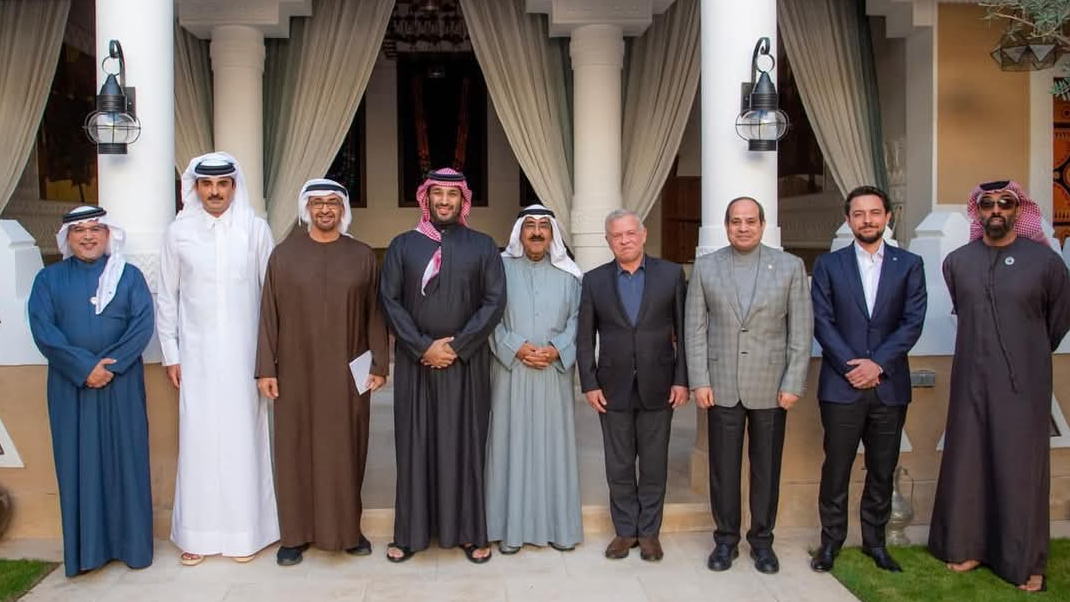 القادة العرب المشاركون في قمة الرياض
