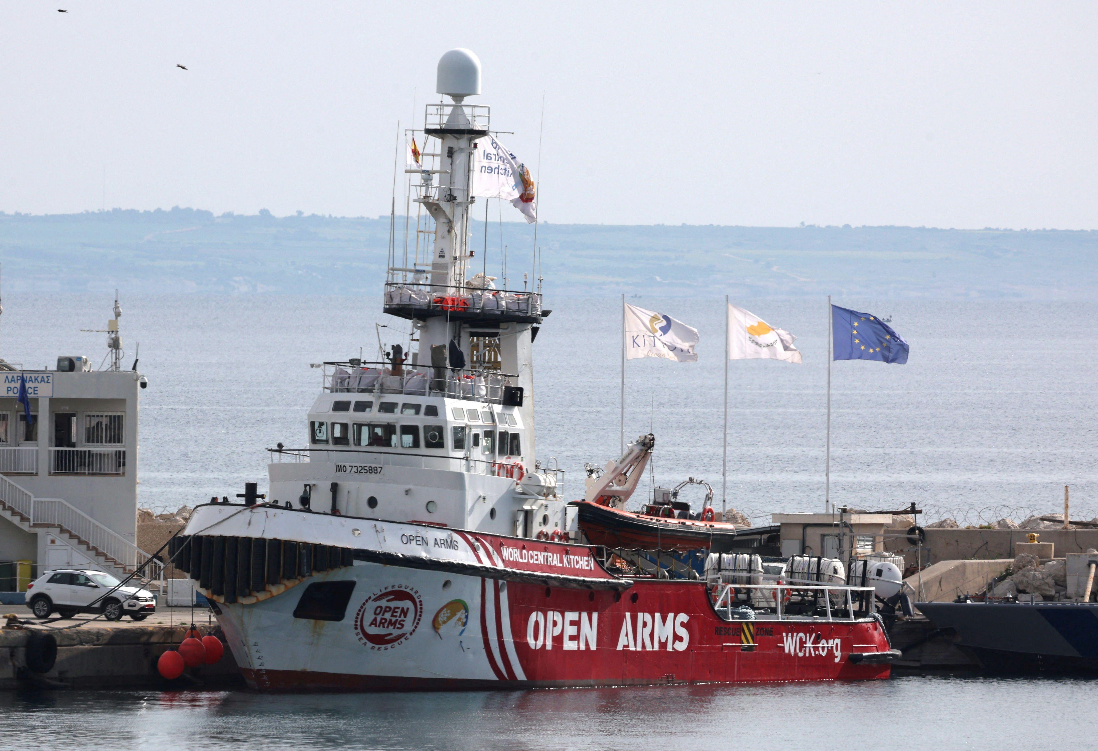 سفينة المساعدات الإسبانية "أوبن آرمز" 
