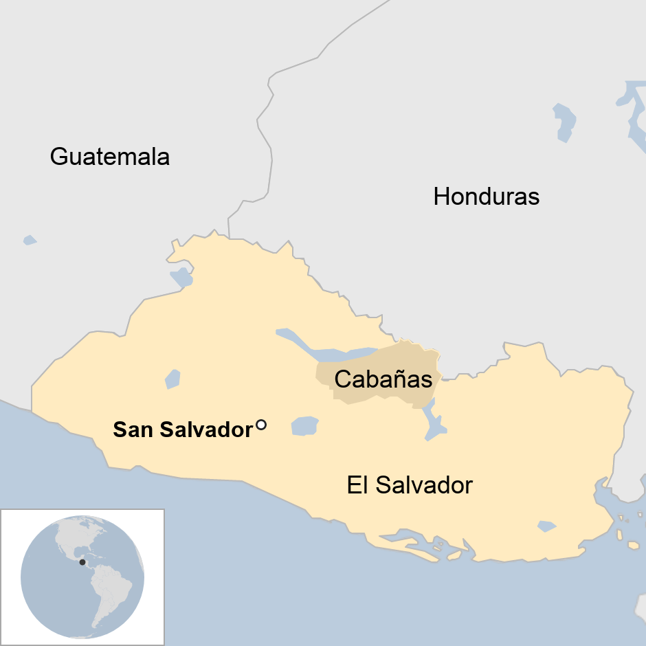 Mapa de Cabañas