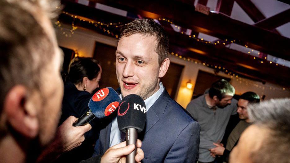 Jens Frederik Nielsen, líder del Partido Demokraatit de Groenlandia