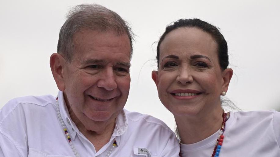 Edmundo González and  María Corina Machado