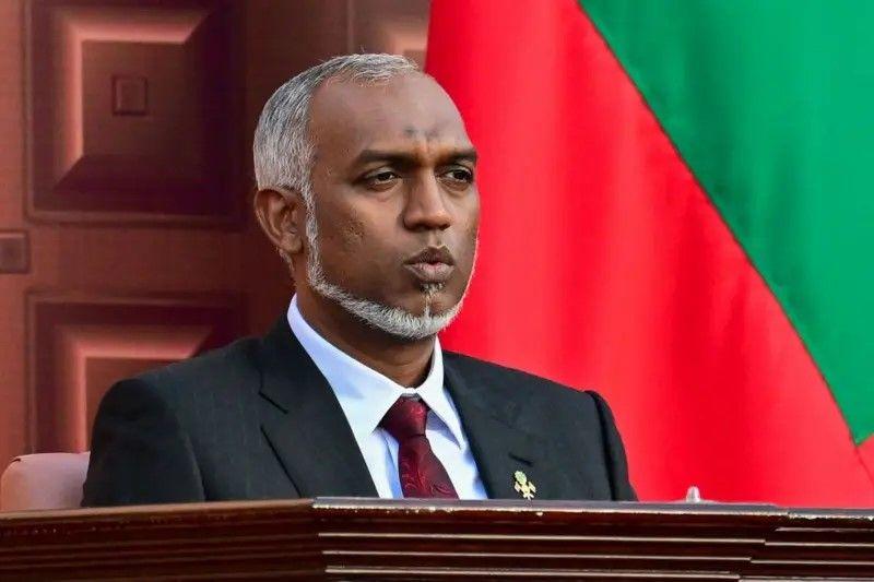 مالدیپ کے صدر محمد معیزو نے انڈیا آوٹ کے نعرے سے انتخابی کامیابی حاصل کی تھی