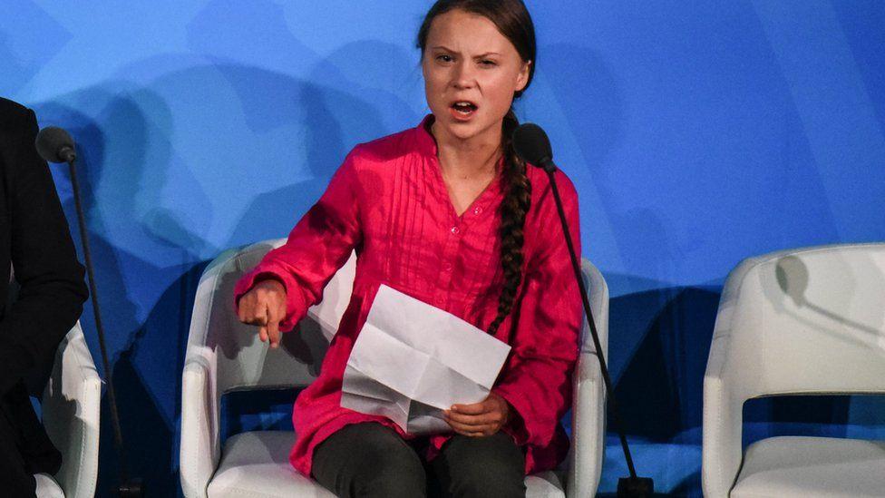 Greta Thunberg menarik perhatian dunia dengan kampanye iklimnya.