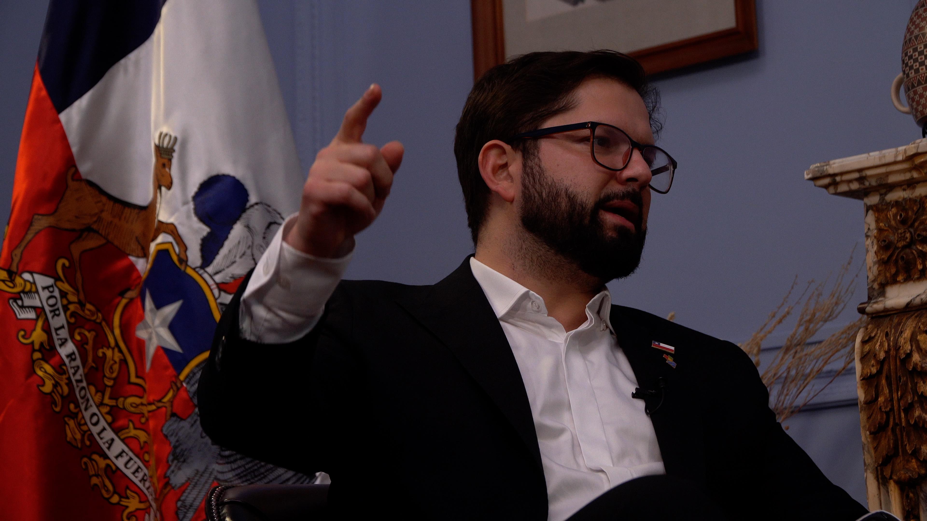 Presidente de Chile, Gabriel Boric.