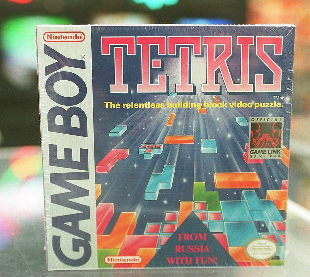 Box for Tetris on a Nintendo Gameboy