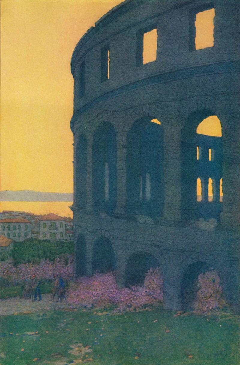 ‘O anfiteatro romano de Pula’ (1913), de Robert Hitchens
