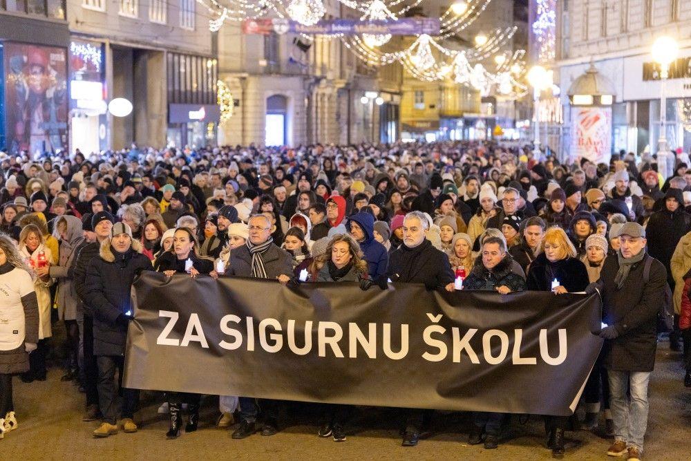 protest u Zagrebu