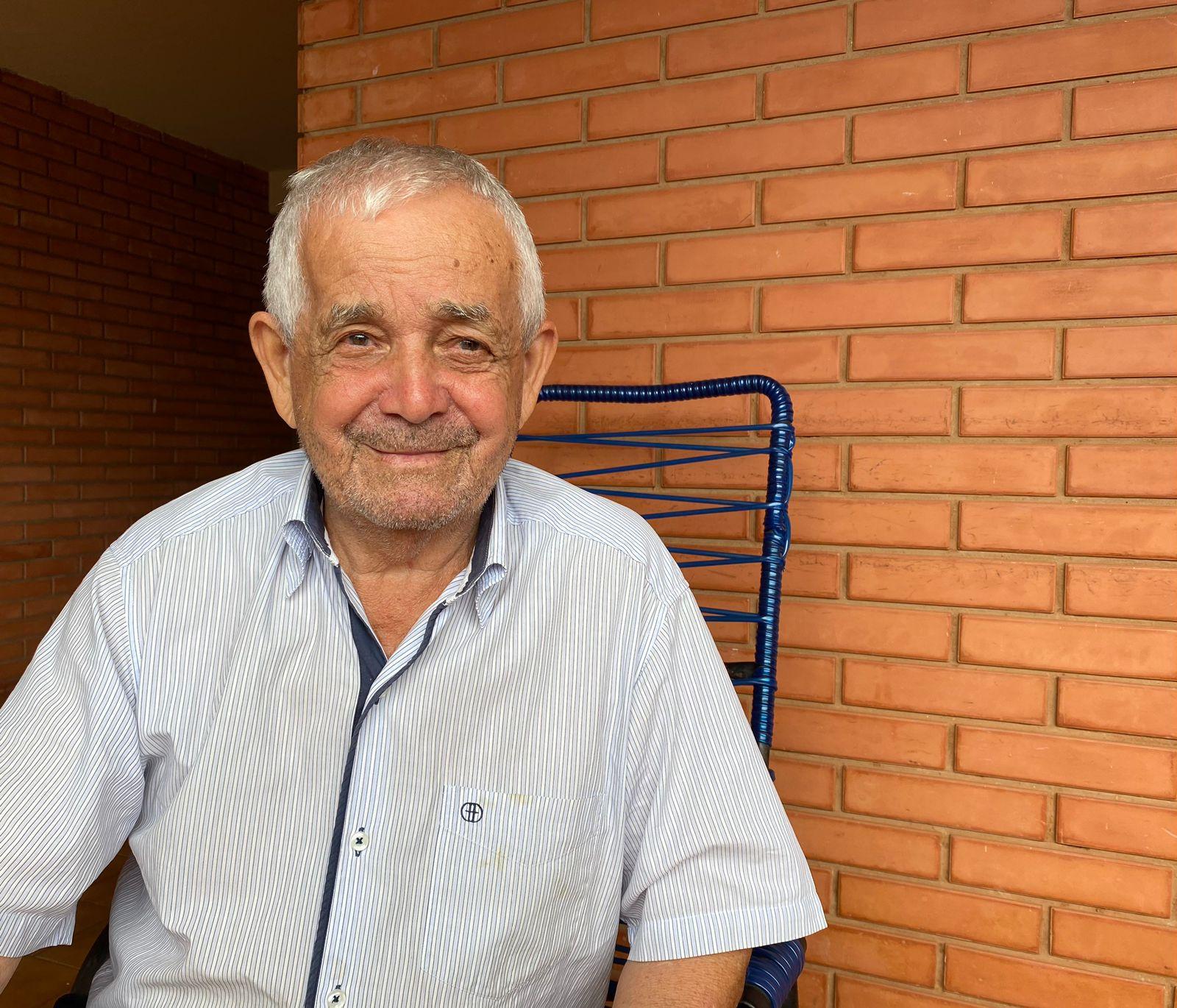 Benedito Alves de Lima, 78 anos, morou no Japurá na década de 1950, após a epidemia de malária
