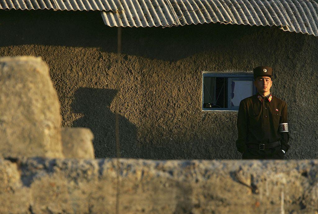 Un soldado norcoreano