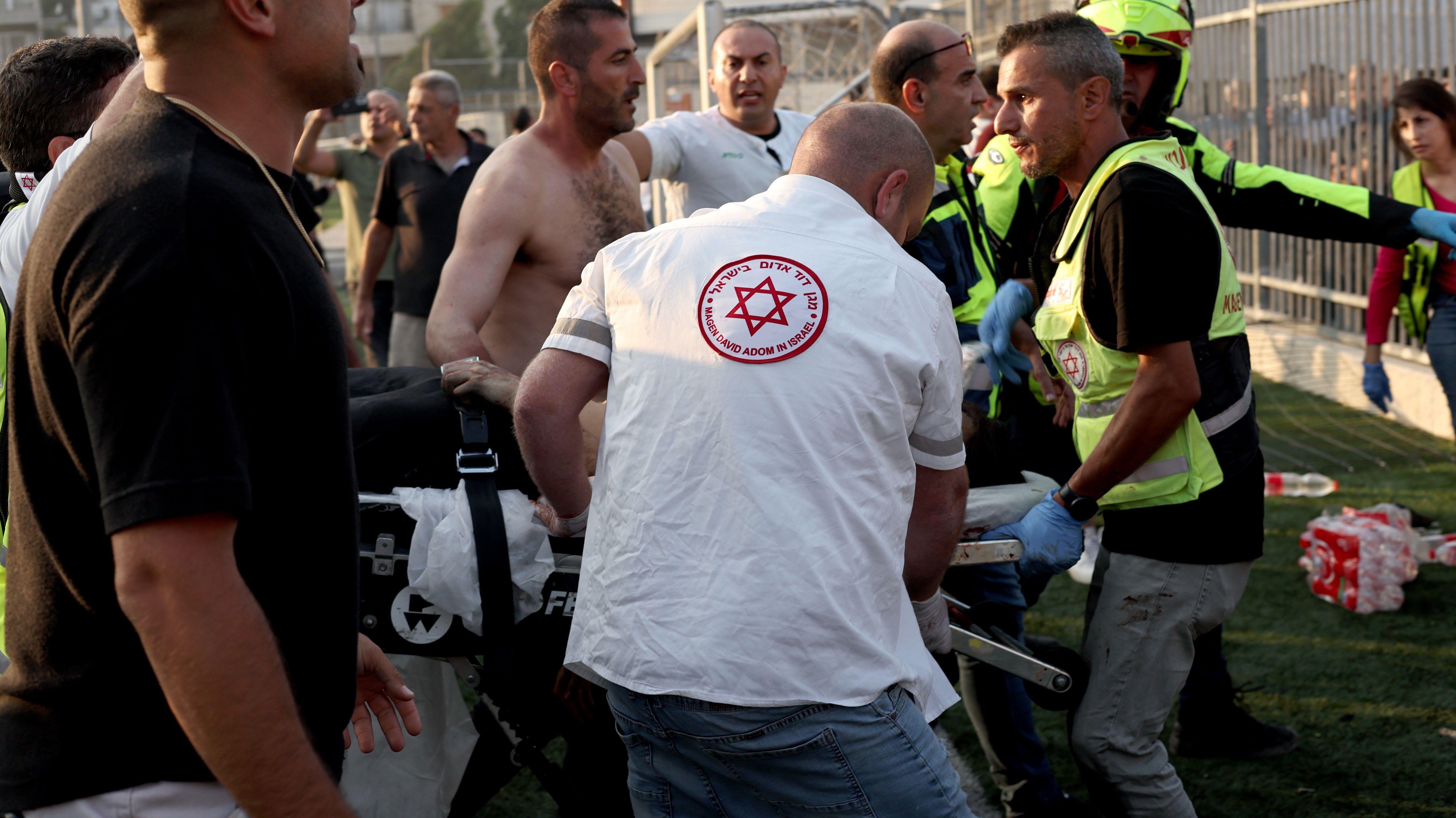 Children dead in attack on football pitch in Golan Heights