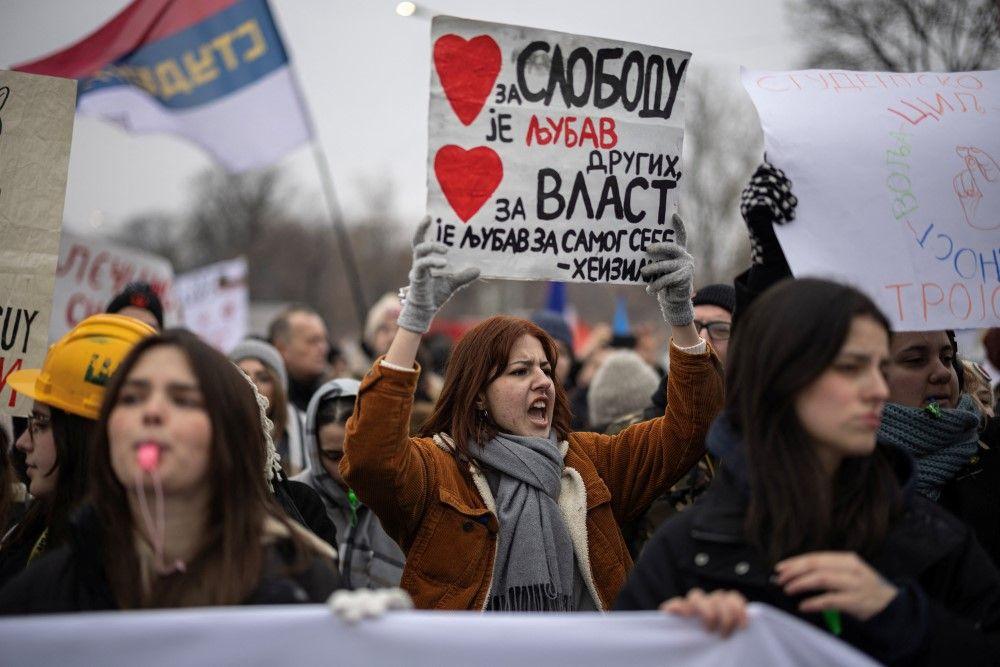 studentska blokada u Kragujevcu