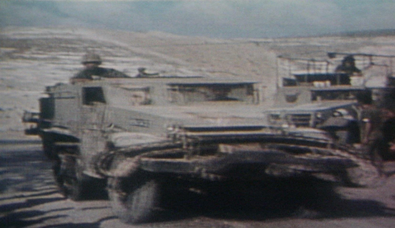 صورة مركبة عسكرية إسرائيلية أثناء حرب عام 1973