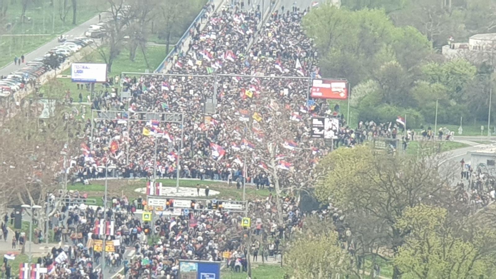 studenti, protest u Beogradu