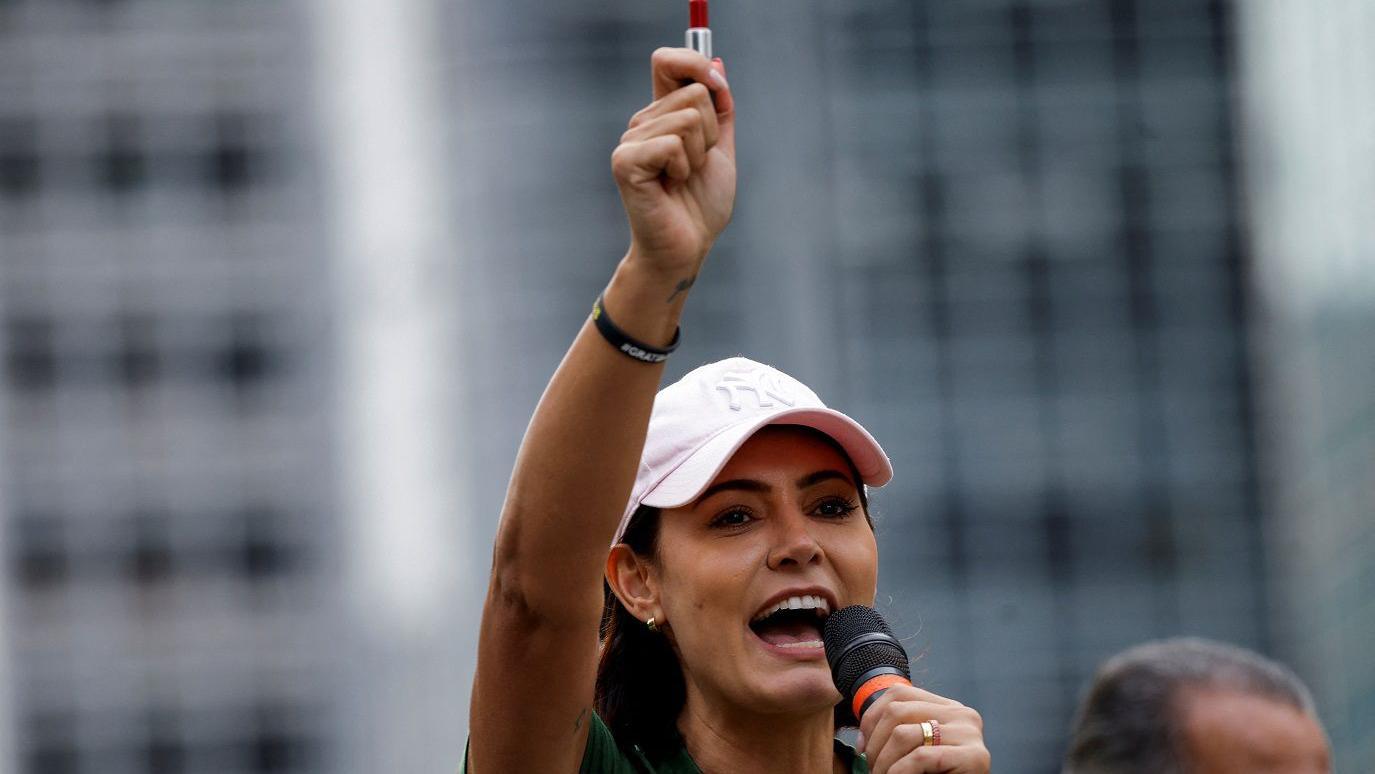 Michelle Bolsonaro.