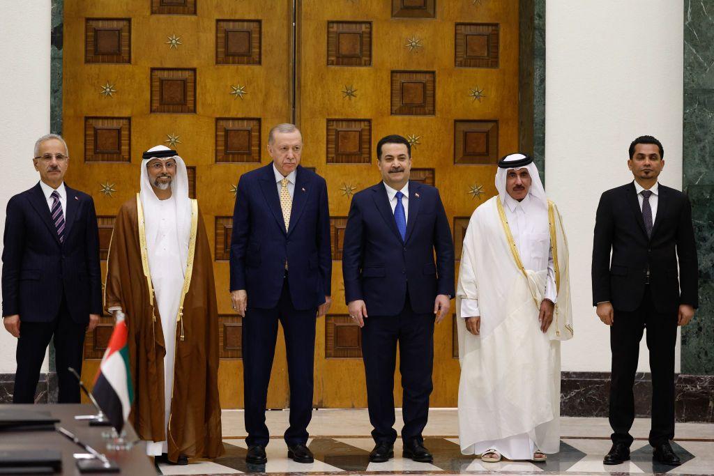 قادة من العراق وتركيا وقطر والإمارات 