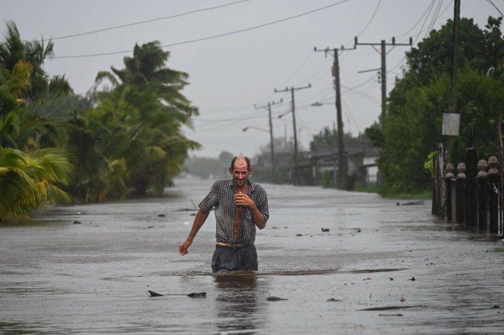 Inundaciones en Cuba causadas por Helene.