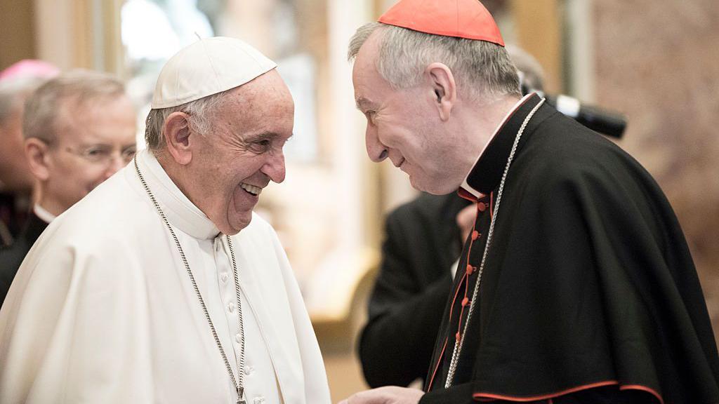 Papa Francisco e Pietro Parolin