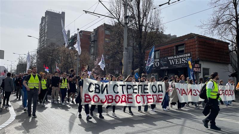 studenti, studentski protest