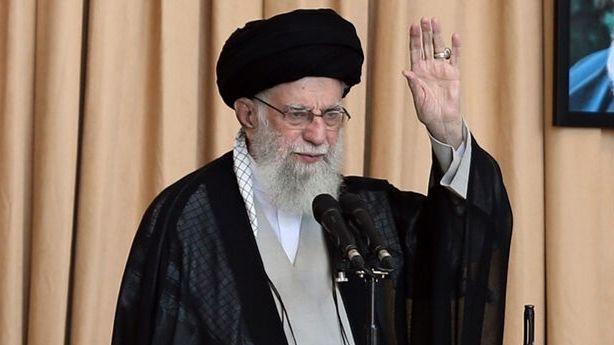 Irans leader defends strikes on Israel in rare public speech