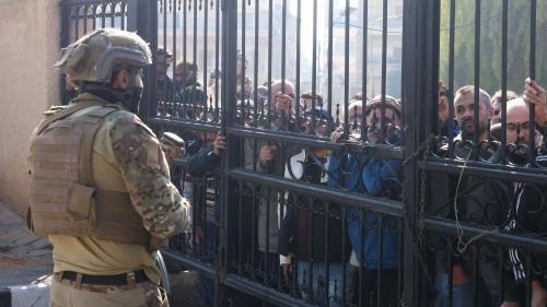 Inside a Syrian reconciliation centre where Assads soldiers give up their weapons